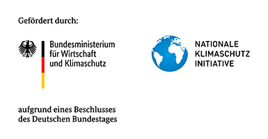 Logo Bundesministerium Wirtschaft un Klimaschutz - Nationale Klimaschutz Initiative